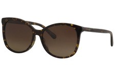 Coach HC8271U HC/8271/U 5120T5 Dark Tortoise Square Polarized Sunglasses 57mm