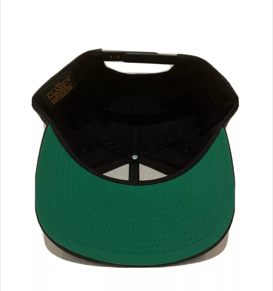 Los Angeles LA Raiders Script Classic Snapback Cap Mütze verstellbar schwarz & weiß - Bild 4 von 4