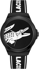 Orologio Lacoste NEOCROC Quarzo Uomo Cinturino Silicone Nero Sportivo New