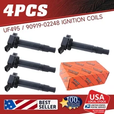 4PCS MODIGT GENUINE UF495 IGNITION COIL 90919-02248 REPLACEMENT FIT FOR LEXUS