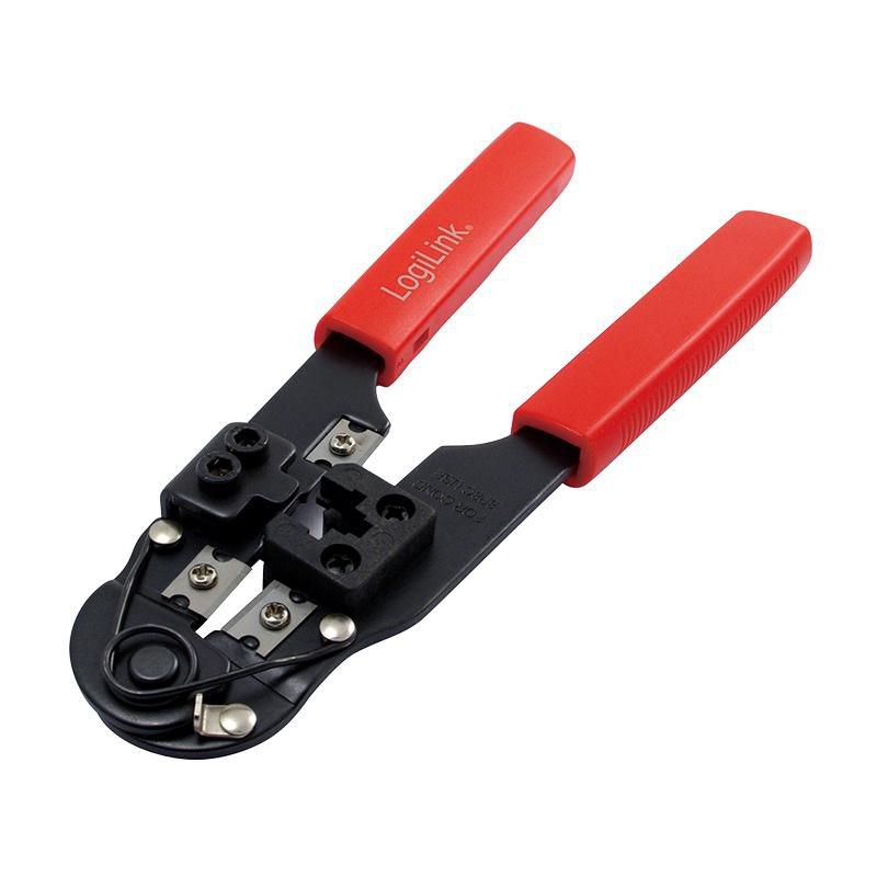 Logilink Schwarz/Rot Crimpzange Wz0004 Für Rj-45 - Bild 3