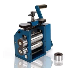 Manual Combination Rolling Mill Machine Jewelry Metal Tools Equipments NEW 75mm