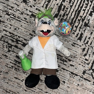 Chuck E. Cheese Wissenschaftler Plüsch Konvolut selten