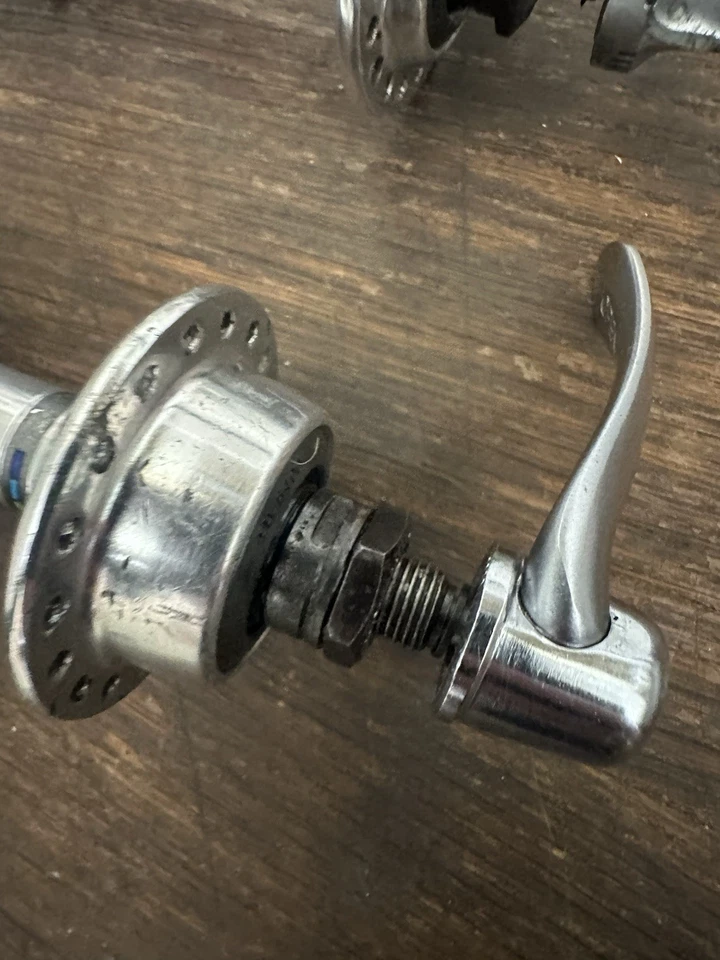 Shimano 600 Ultegra FH-6400 UG & HB-6400 Road Hubs -36h w/QR's-6/7-Spd 126mm - Image 3 of 4