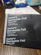 Carters Reinkable Felt Stamp Pad Long Lasting 2 3/4 x 4 1/4
