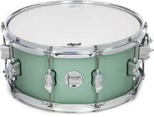 PDP Concept Maple Snare Drum - 6.5 inches x 14 inches, Satin Seafoam