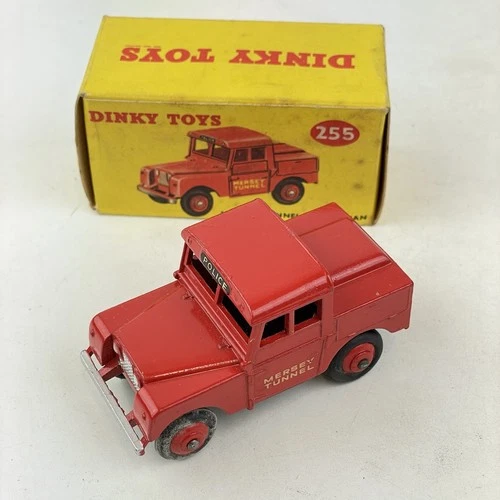 Vintage Boxed Dinky Toys No. 255 Mersey Tunnel Police Van