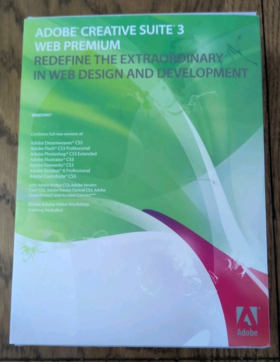 adobe creative suite cs3 products for sale | eBay