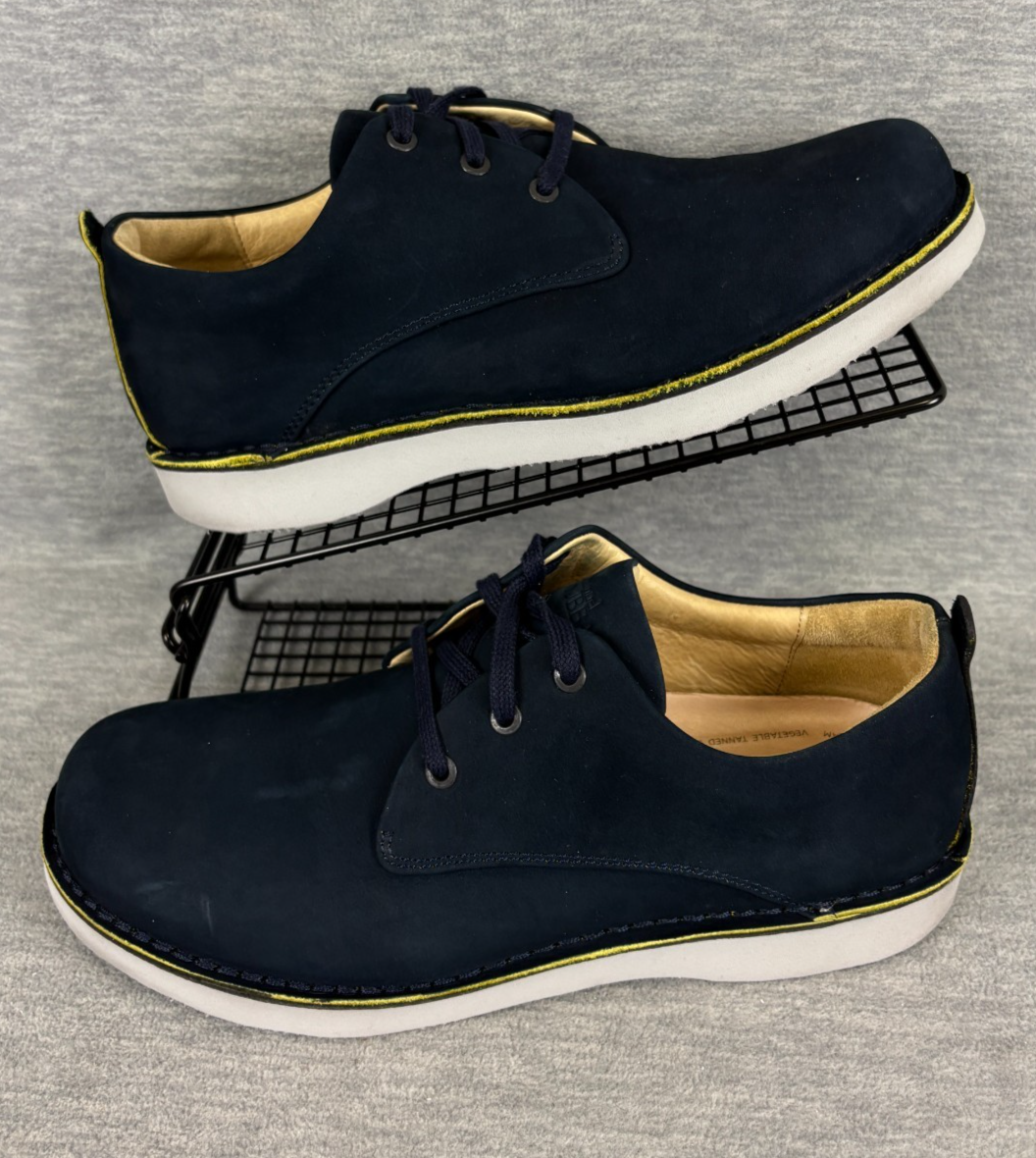 Samuel Hubbard Free Shoes Mens 10.5 M Blue Navy Leather 
