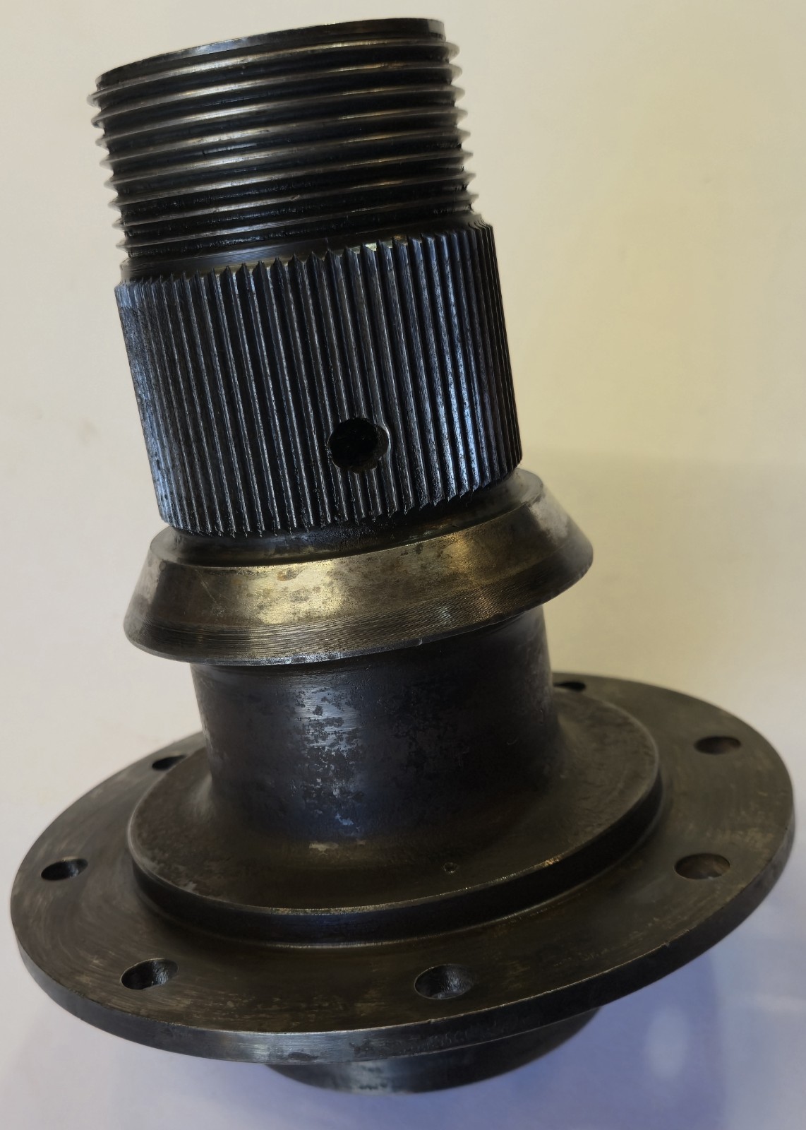 Ferrari 250GT Borrani Wire Wheel Right Adapter W/Bearing-Coarse Thread--Barn #57