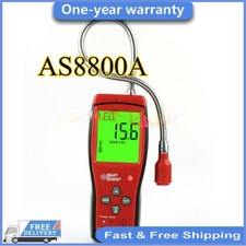 AS8800A 1PC Sensore Intelligente Rilevatore di Perdite di Gas Combustibile LCD LEL Monitor Gas