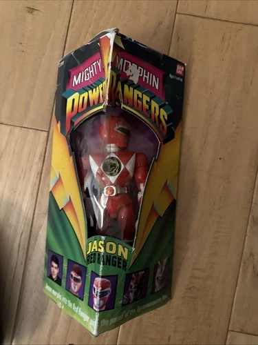 Vintage Original 1993 Mighty Morphin Power Rangers Jason/Red Ranger NIB Sealed