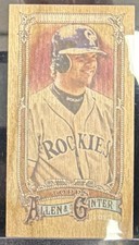2025 Topps Allen & Ginter Baseball Larry Walker Wood Mini 1/1 #335 Rockies