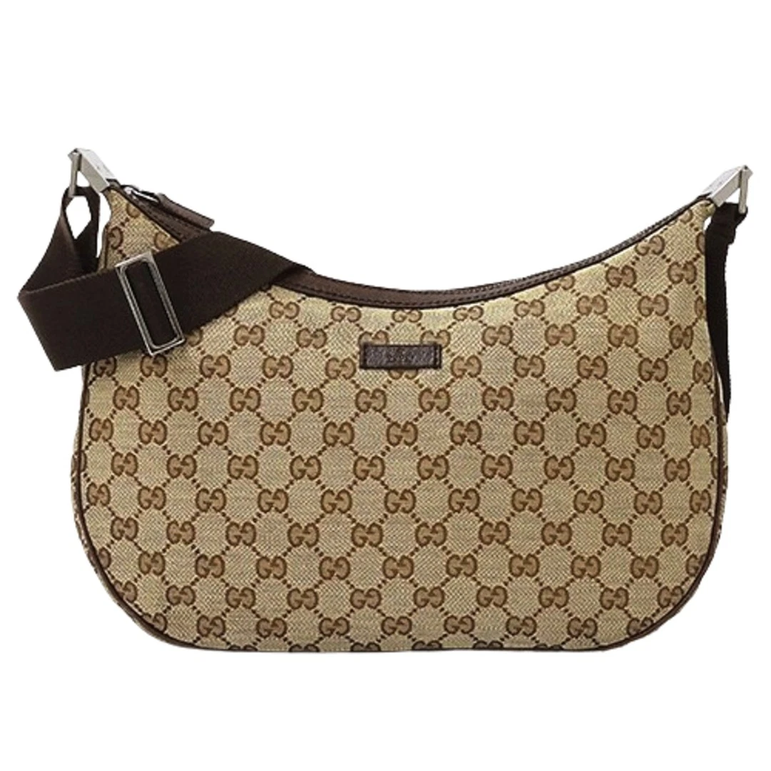 Gucci Sac pour Femme Marque Épaule Gg Toile Beige Marron 122790 One Crossbody St
