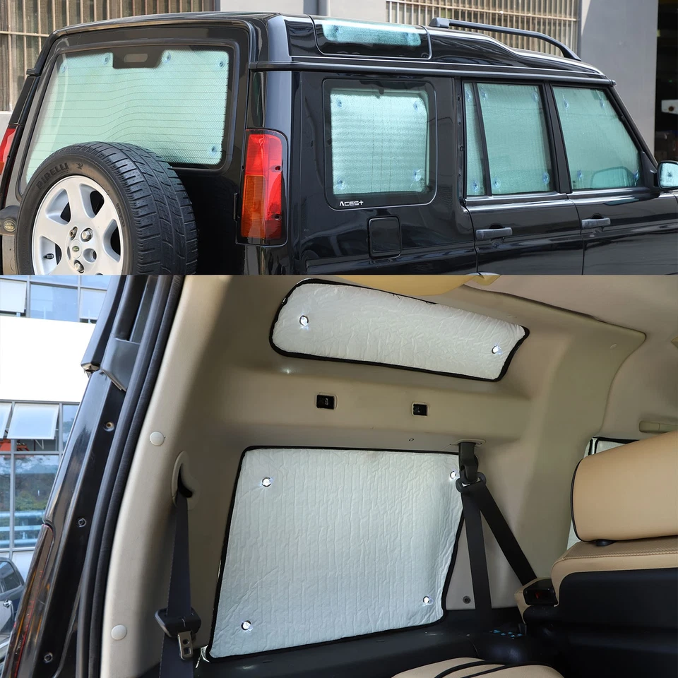 Parabrisas trasero delantero lateral para Land Rover Discovery 2 1999-2004 Foto 3 de 4