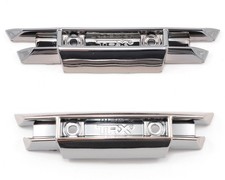 Traxxas F/R Bumper Set Black Chrome  TRA5335X 