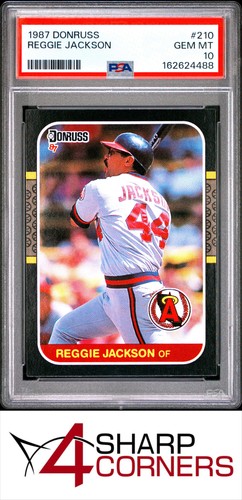 1987 Reggie Jackson #210