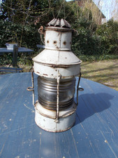 Alte runde Schiffslampe - Positionslampe - Schiffs Laterne - Nautiki -Maritimes