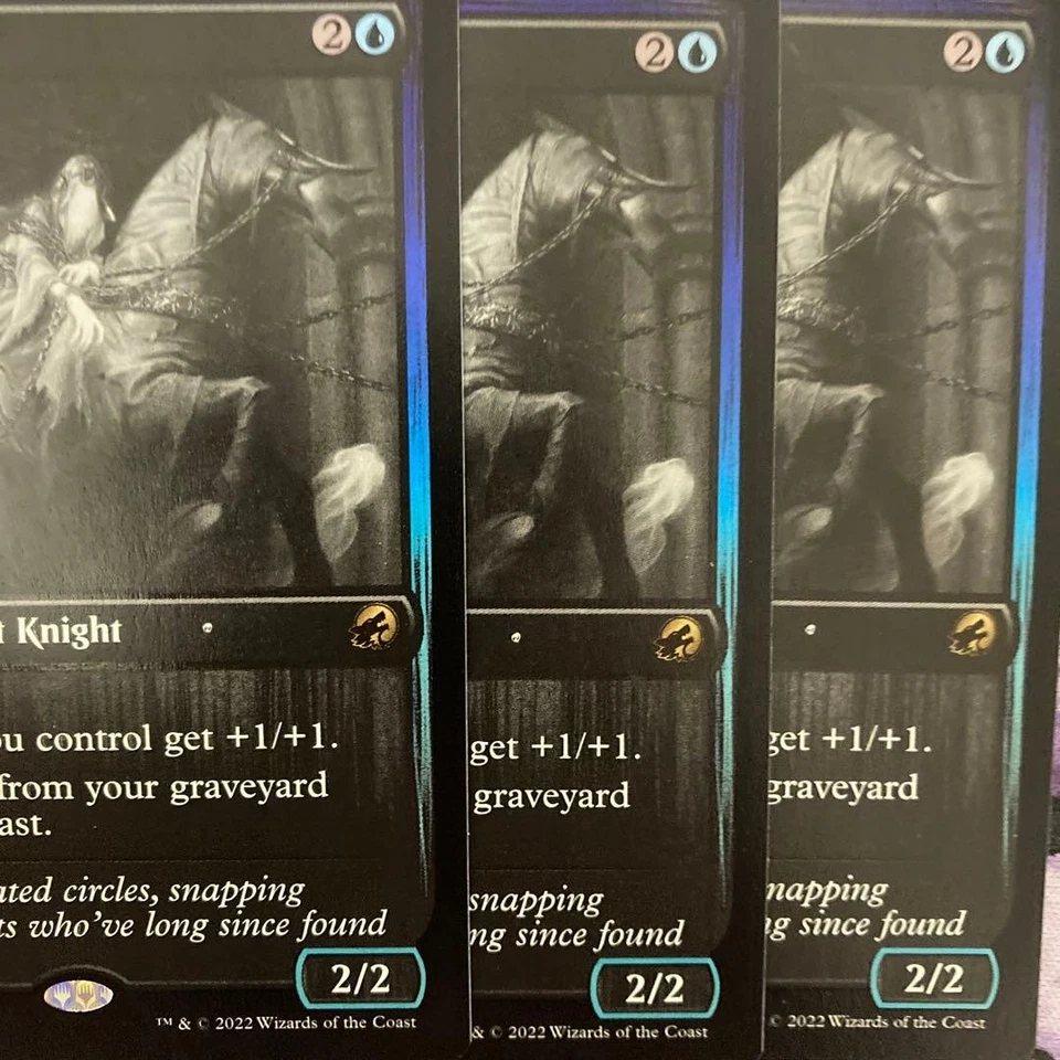 Error Card Upper Class Spirit Set MTG Innistrad Double Feature English Used - Image 3 of 4