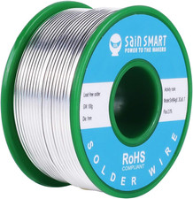 100G 1Mm Lead Free Solder Wire with Rosin2 Sn97 Cu0.7 Ag0.3, Tin Wire Solder for