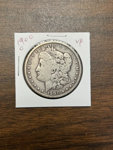 1900 o Morgan silver dollar VF maybe o/cc #54 GENUINE GUARANTEE