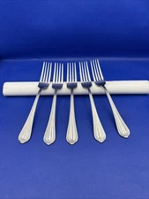 Wallace CONTINENTAL BEAD Stainless 18/0 Dinner Fork China Silverware Flatware L5