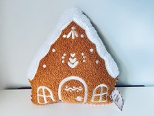 Target Bullseye Playground Christmas 2025 Gingerbread House Pillow 14"