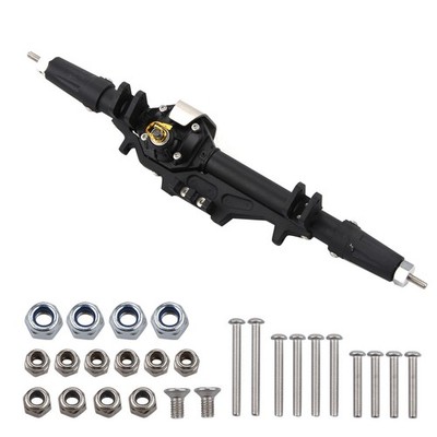 Black Rear Axle For AXIAL WRAITH RR10 90031 90045 90056 90048 90053 1/10 RC Car