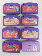 Lot of 7 Leap Frog Leapster Explorer Leap Pad Learning Game Cartridges Disney