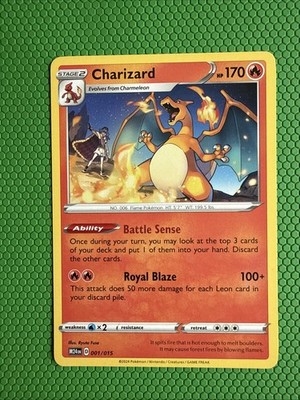 charizard pokemon card 001 015 Charizard 001/015 Promo McDonald's Non Holo 2024 Pokémon Card