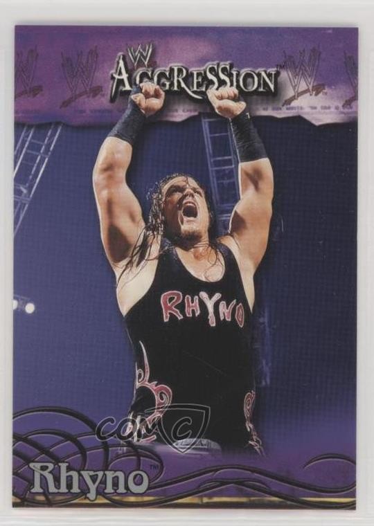 2003 Fleer WWE Aggression Rhyno #68 0c2