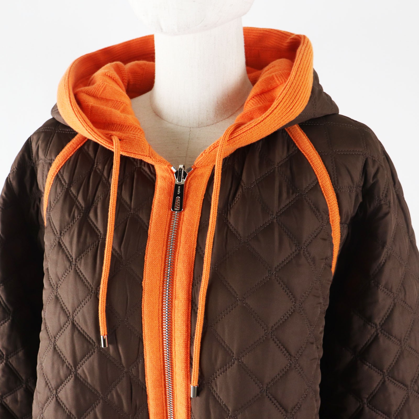 Excellent HERMES Down jacket   down knit blouson/… - image 4