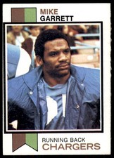 1973 TOPPS MIKE GARRETT SAN DIEGO CHARGERS #431 EX