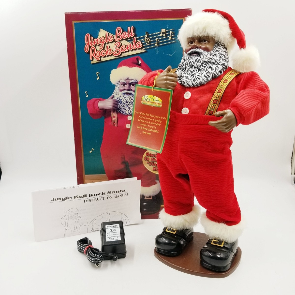 希少　レトロ　ダンシングサンタ　Jingle Bell Rock Santa s-l640.jpg