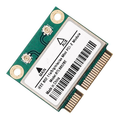 RTL8852BE Card WiFi 6 1800Mbps BT 5.2 Dual Band MiniPCIe 802.11ac/Ax 26815 - Afbeelding 4 van 6