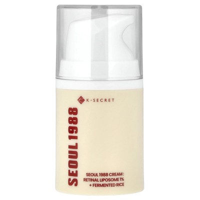 Seoul 1988 Cream, Retinal Liposome 1% + Fermented Rice, 1.69 fl oz (50 ml)