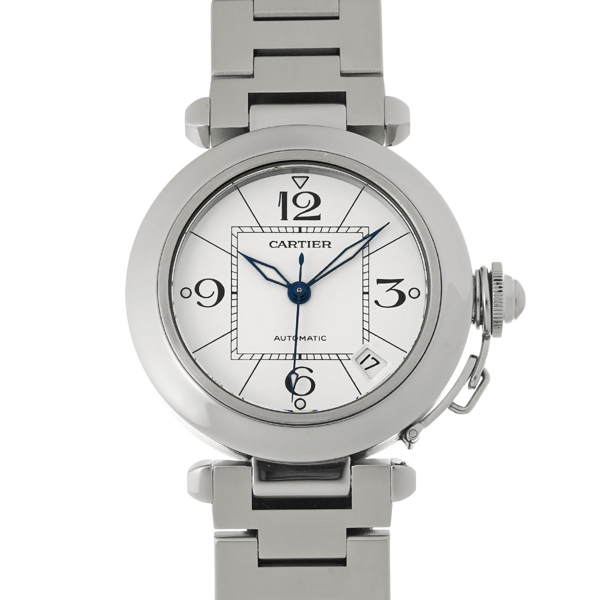 CARTIER Pasha C W31074M7 white WATCH 751066