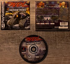 WDL Thunder Tanks (Sony PlayStation 1, 2000) Complete and Tested