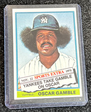 1976 Topps Traded Oscar Gamble #74T VINTAGE MINT HIGH GRADE MUST SEE!!!!