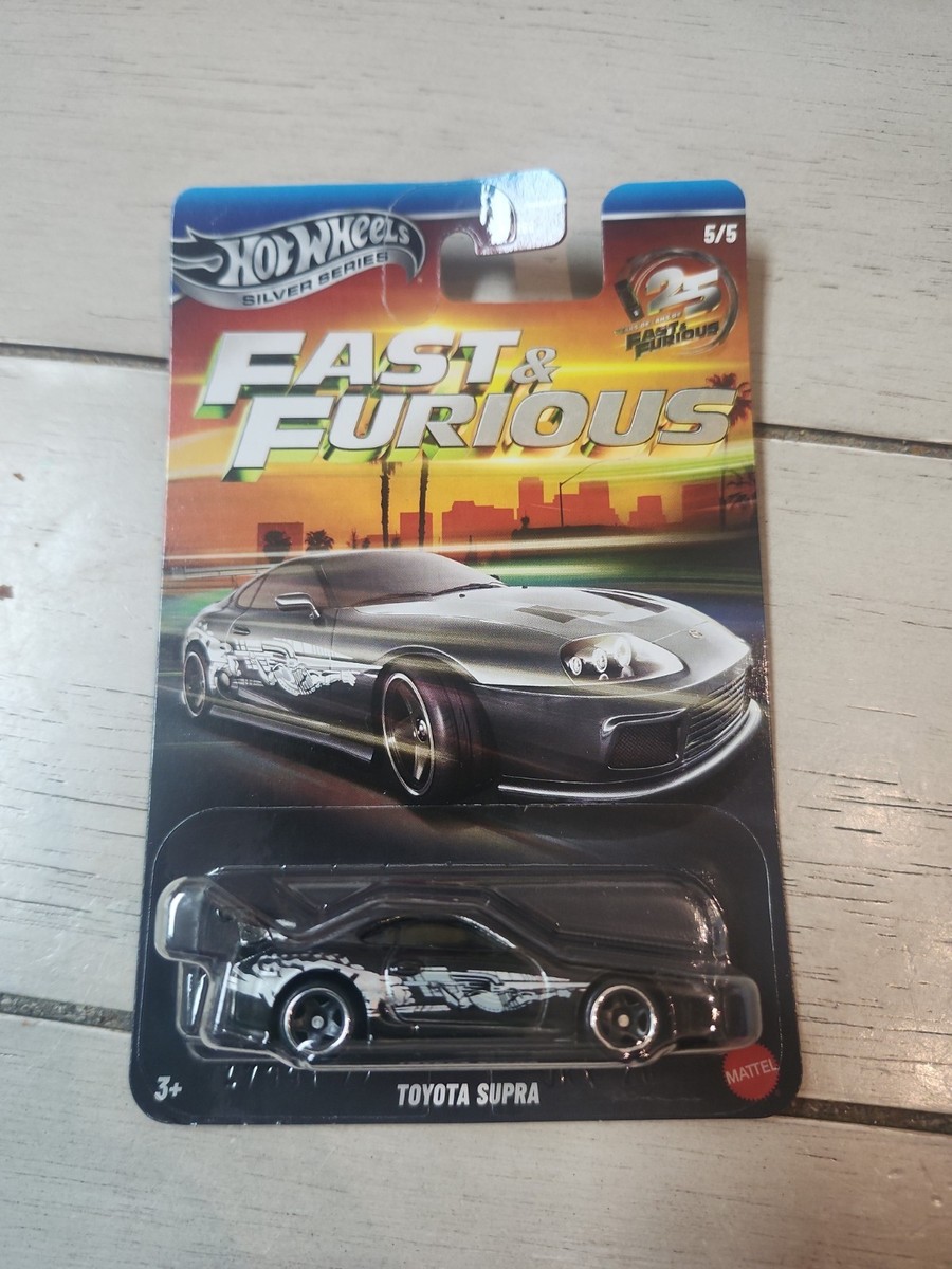 Hot Wheels Toyota Supra 2026 Fast&Furious Silver Series 25th