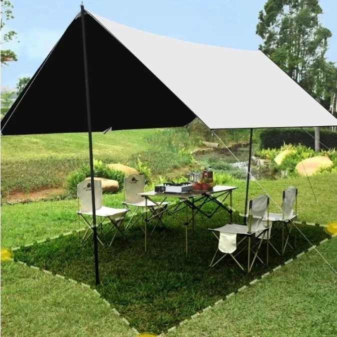 Waterproof Tarp Outdoor Camping Awning Backpacking Tarp Shelter Rain Tarp 3x3m
Opens in a new window