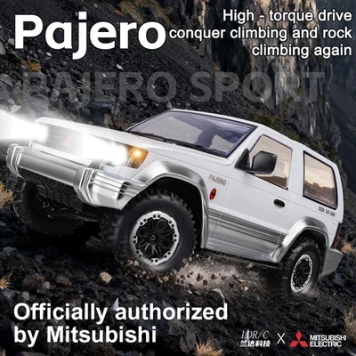 MARKENLOS LD1297S 1:14 Maßstab Mitsubishi Pajero 380 Motor Offroad-RC-Car Kinderspielzeug