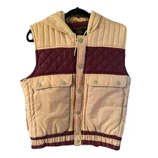 Vintage Richman Brothers International Collection Puffer Ski Vest Nylon