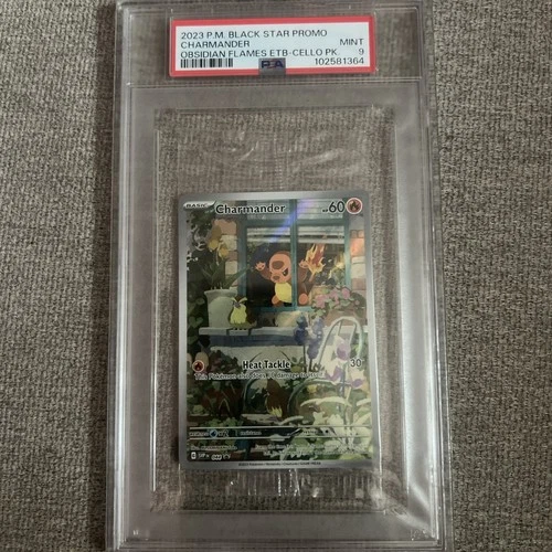 Charmander 044 Sv: Scarlet & Violet Promo Cards Holo PSA 9 LOWPOP