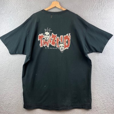 Vintage Twiztid Freakshow T Shirt Black Men's 2XL Fruit of the