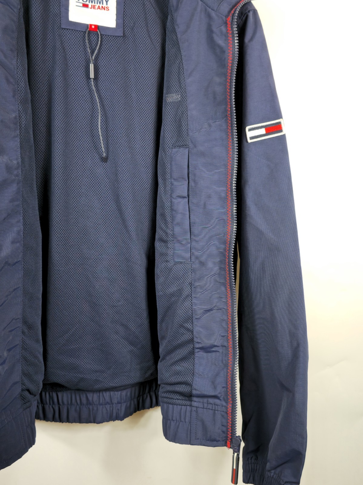 Tommy Hilfiger Essential Regular Fit Bomber Jacket – Dark Night Navy – Size S image 5
