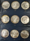 1986-2012 AMERICAN SILVER EAGLE SET 23 COIN PARTIAL SET Missing 2004, 05, 07, 08