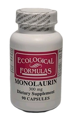 Ecological Formulas    Monolaurin 300 Mg - 90 CAPSULES    EXP : 08/2027
