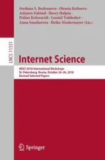 Internet Science : Insci 2018 International Workshops, St. Petersburg, Octobe...