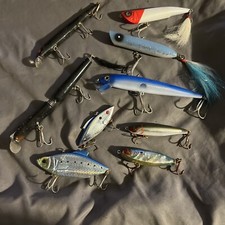 9 Fishing plugs and Lures